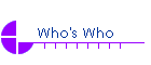 Who's Who